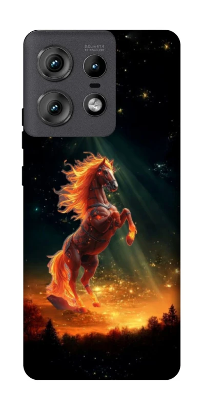 Чохол на Motorola Edge 50 Pro Red Fire Horse ver.2 фото 1 з 1