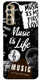 Чехол на TECNO Camon 17P Music is Life фото 1 из 1