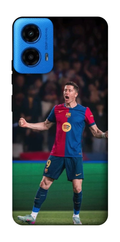 Чехол на Motorola Moto G45 Robert Lewandowski фото 1 из 1