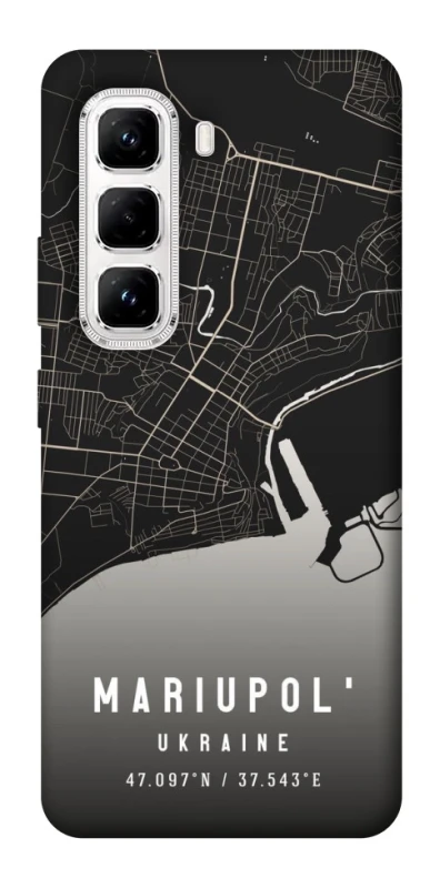 Чехол на Infinix Hot 50 Pro Mariupol map фото 1 из 1