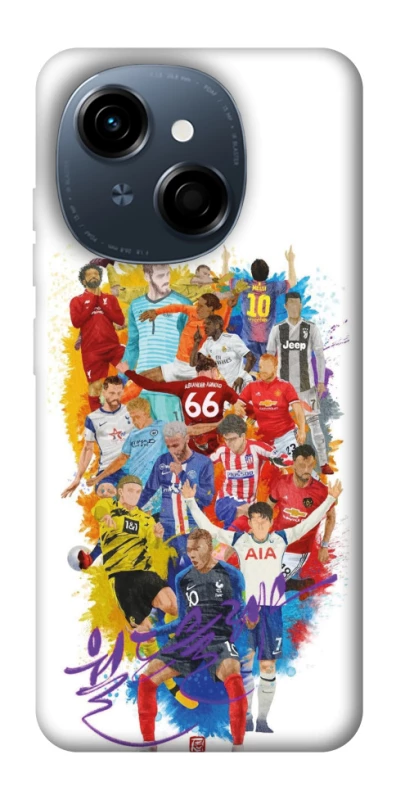 Чехол на TECNO Spark Go 1 Football Abstract v2 фото 1 из 1