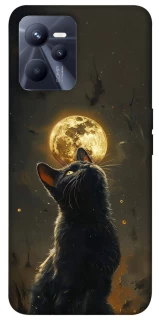 Чехол на Realme C35 Кот под луной v2 фото 1 из 1
