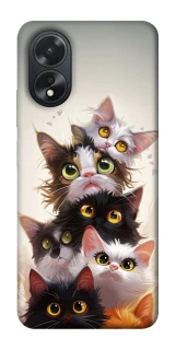 Чохол на Oppo A18 Сat eyes фото 1 з 1