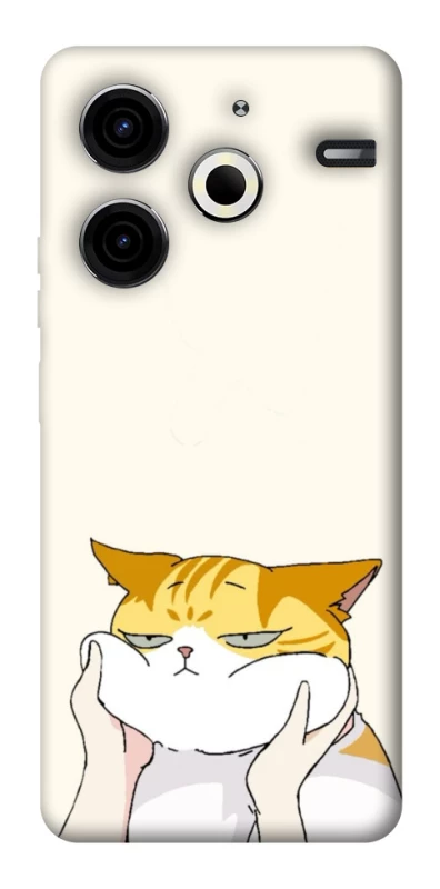 Чохол на TECNO Pova 6 Neo (LI6) Cat bun фото 1 з 1