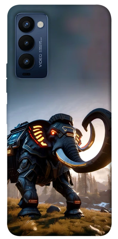 Чохол на TECNO Camon 18 Cyber ​​elephant фото 1 з 1