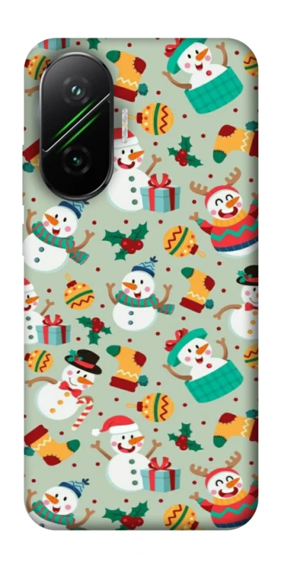 Чохол на Xiaomi Poco F7 Новорічний v2 фото 1 з 1