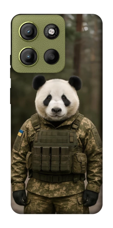 Чехол на Motorola Moto G15 4G Панда защитник фото 1 из 1
