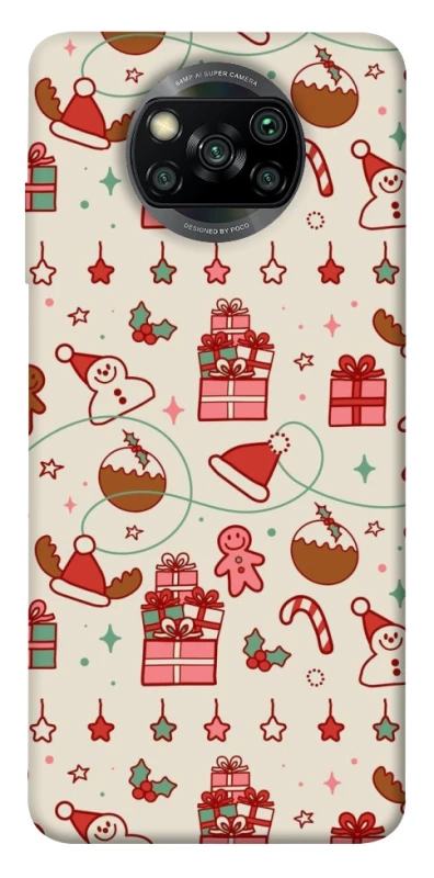 Чохол на Xiaomi Poco X3 NFC / Poco X3 Pro Новорічний v14 фото 1 з 1