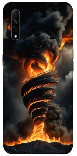 Чехол на Oppo A31 Огненный торнадо фото 1 из 1