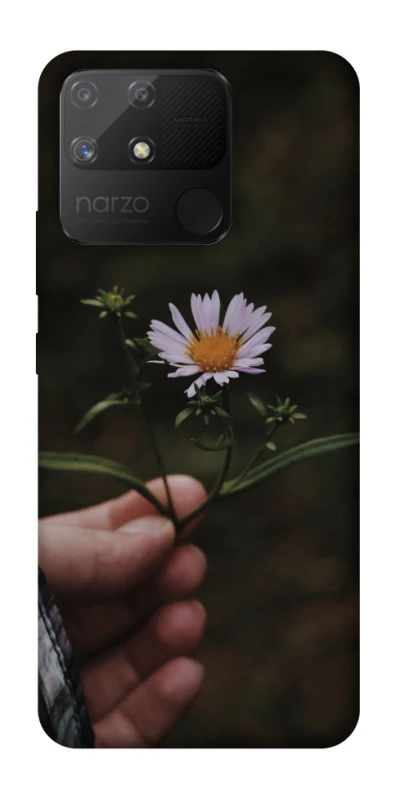Чехол на Realme Narzo 50A Ромашка v4 фото 1 из 1