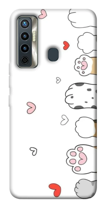 Чехол на TECNO Camon 17 Paws фото 1 из 1