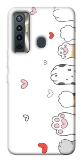 Чехол на TECNO Camon 17 Paws фото 1 из 1