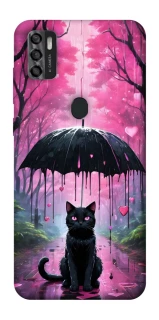 Чохол на ZTE Blade A7s (2020) Black cat фото 1 з 1