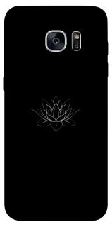 Чохол на Samsung G935F Galaxy S7 Edge Black Lotus фото 1 Чохол на Samsung G935F Galaxy S7 Edge Black Lotus фото 1 з 1