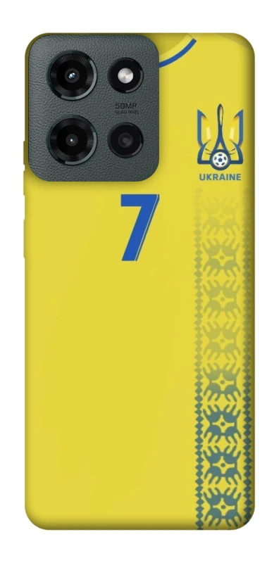 Чехол на Motorola Moto G Power (2025) UA-Football ver.3 фото 1 из 1