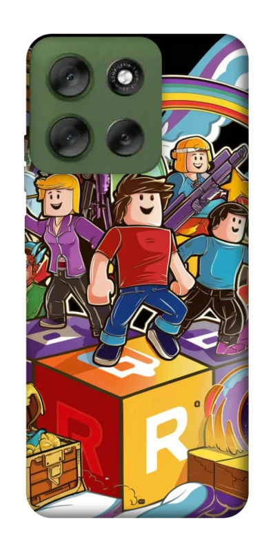 Чехол на Motorola Moto G56 5G Roblox family фото 1 из 1