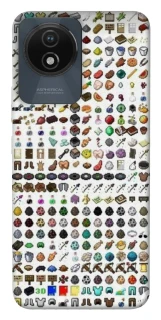 Чохол на Vivo Y02 Minecraft v2 фото 1 з 1