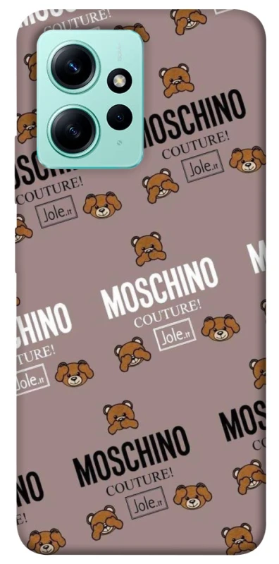 Чохол на Xiaomi Redmi Note 12 4G Moschino фото 1 з 1