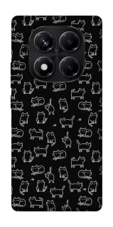 Чохол на Xiaomi Redmi Note 14 Pro 5G Black Cats фото 1 Чохол на Xiaomi Redmi Note 14 Pro 5G Black Cats фото 1 з 1