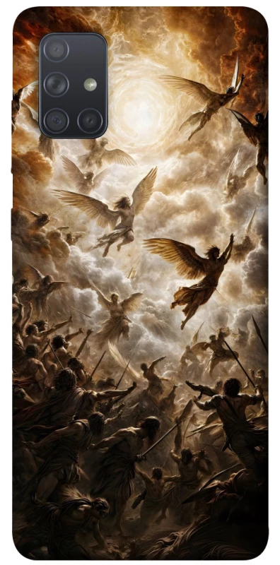 Чехол на Samsung Galaxy A71 angels фото 1 из 1