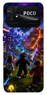 Чехол на Xiaomi Poco C40 Roblox aesthetics ver.12 фото 1 из 1