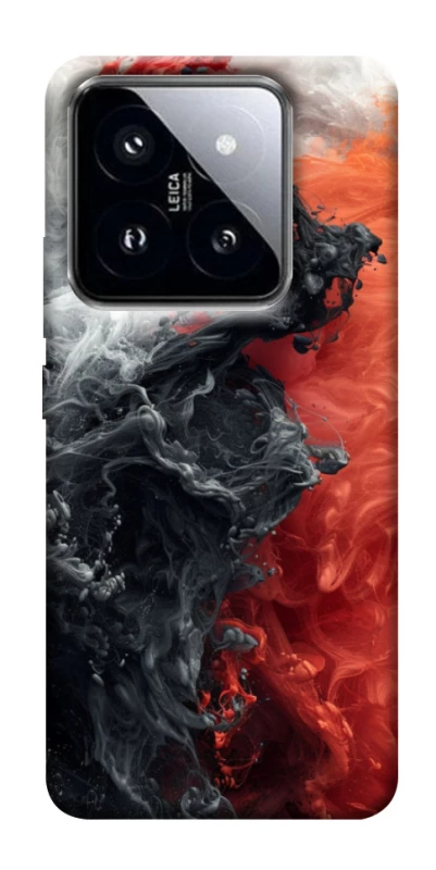 Чехол на Xiaomi 14 Pro Black and Red фото 1 из 1