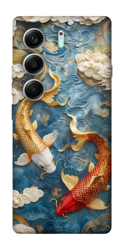 Чехол на Tecno Camon 40 Pro 5G Koi carp фото 1 из 1