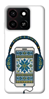 Чехол на ZTE Blade A35 4G Современная вышиванка фото 1 из 1