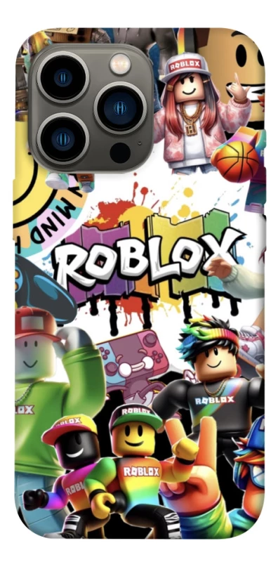 Чохол на Apple iPhone 13 Pro (6.1") Roblox Characters Collage фото 1 з 1