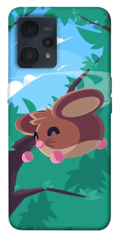Чохол на Realme 9 4G / 9 Pro+ Adopt Me Forest Mouse Jump фото 1 з 1