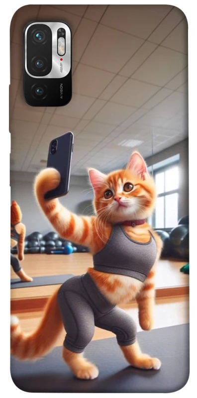 Чехол на Xiaomi Redmi Note 10 5G Кошечка фото 1 из 1