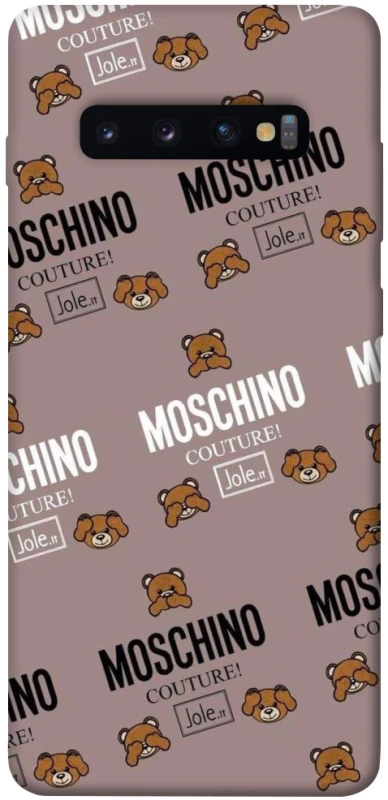 Чохол на Samsung Galaxy S10+ Moschino фото 1 з 1