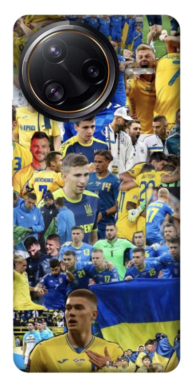 Чохол на Xiaomi Poco F7 Ultra UA-Football ver.6 фото 1 з 1