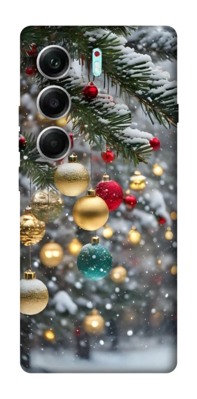 Чохол на Tecno Camon 40 Pro Новорічний v48 фото 1 з 1