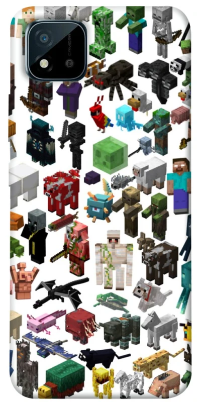 Чохол на Realme C20 Minecraft v4 фото 1 з 1