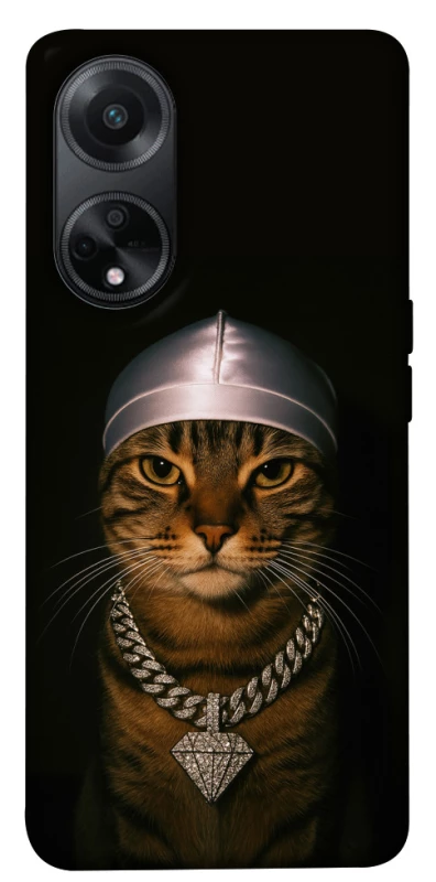 Чохол на Oppo A98 Cat in Bling фото 1 з 1