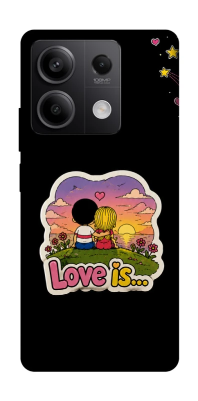 Чохол на Xiaomi Redmi Note 13 5G Love is ver.5 фото 1 з 1