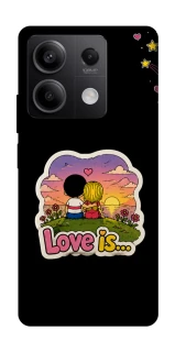 Чехол на Xiaomi Redmi Note 13 5G Love is ver.5 фото 1 из 1