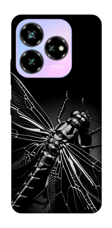 Чохол на ZTE Nubia V60 Desing Black dragonfly фото 1 з 1