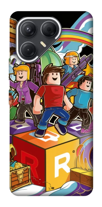 Чохол на TECNO Pova 7 Roblox family фото 1 з 1