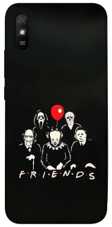 Чехол на Xiaomi Redmi 9A Horror Friends фото 1 из 1
