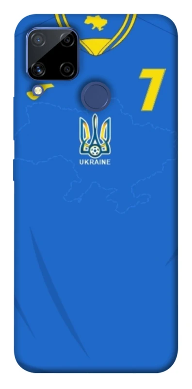 Чехол на Realme C15 UA-Football ver.4 фото 1 из 1