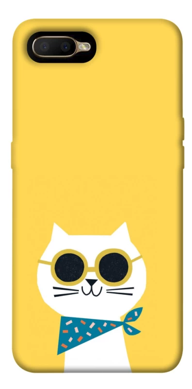 Чехол на OPPO A5 / A3S / AX5 / R15-NEO Кот-муркот фото 1 из 1