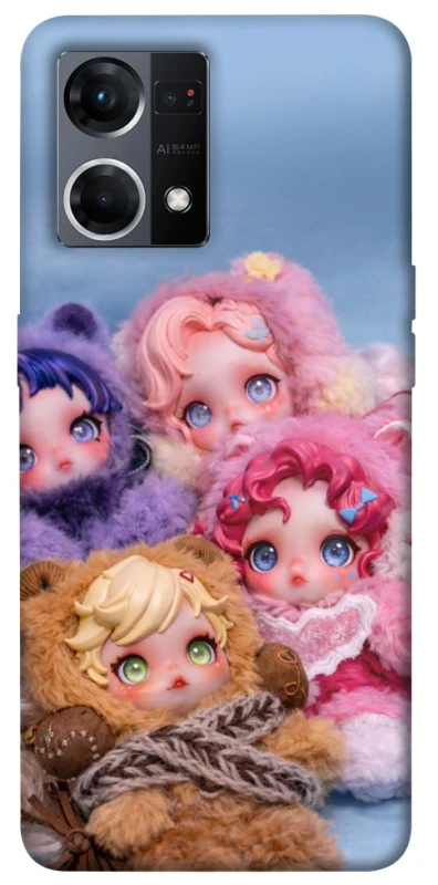 Чохол на Oppo Reno 7 4G SKULLPANDA × My Little Pony Ver.1 фото 1 з 1