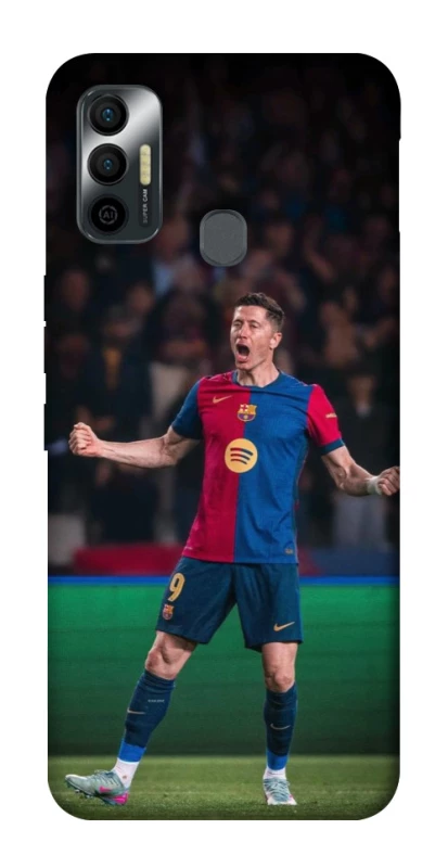 Чохол на TECNO Spark 7 Robert Lewandowski фото 1 з 1