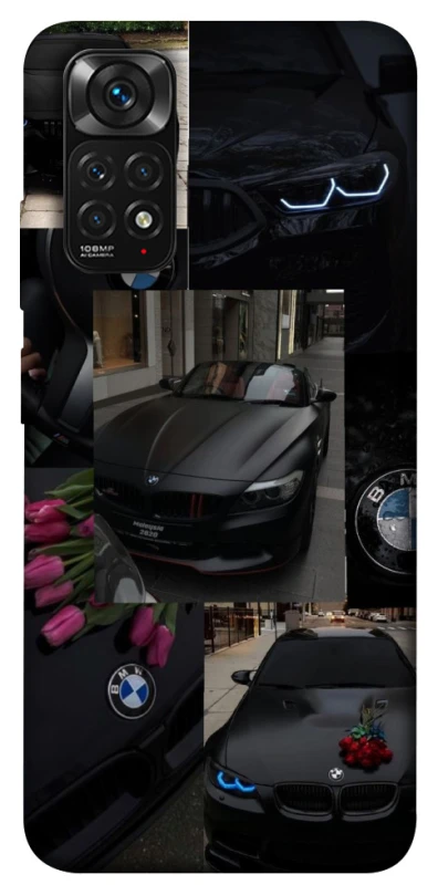 Чохол на Xiaomi Redmi Note 11 (Global) / Note 11S BMW collage ver.4 фото 1 з 1