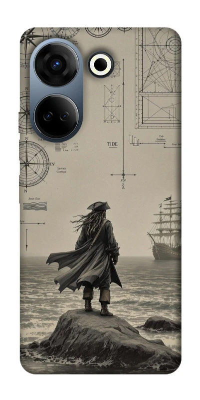 Чохол на TECNO Camon 20 Pro (CK7n) Captain Jack Sparrow фото 1 з 1