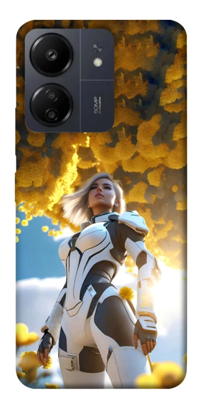 Чохол на Xiaomi Poco C65 Cyber space girl ver.3 фото 1 з 1