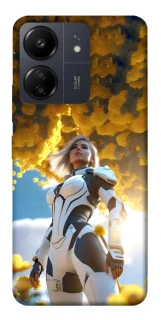 Чохол на Xiaomi Redmi 13C Cyber space girl ver.3 фото 1 з 1