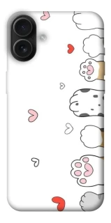 Чехол на Apple iPhone 16 Plus Paws фото 1 из 1